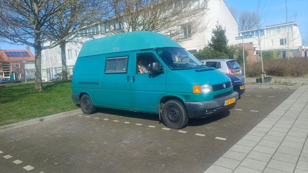 Volkswagen T4 Camper 1.9 Diesel - Zuinig en Compleet, Caravans en Kamperen, Volkswagen, Tot en met 2, Particulier, Koelkast