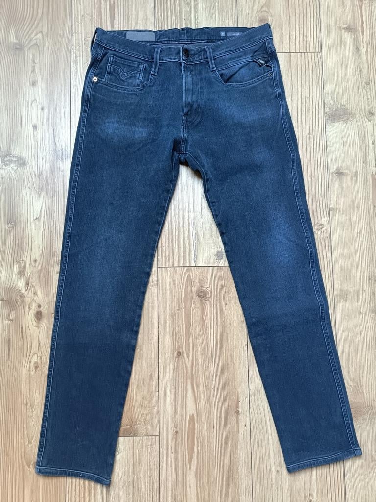 Replay anbass hyperflex maat 31-30, Ophalen of Verzenden, Zo goed als nieuw, Blauw, W32 (confectie 46) of kleiner