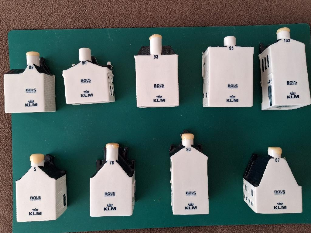 KLM-huisjes, Verzamelen, KLM Huisjes, Ophalen, Zo goed als nieuw, 81 t/m 91