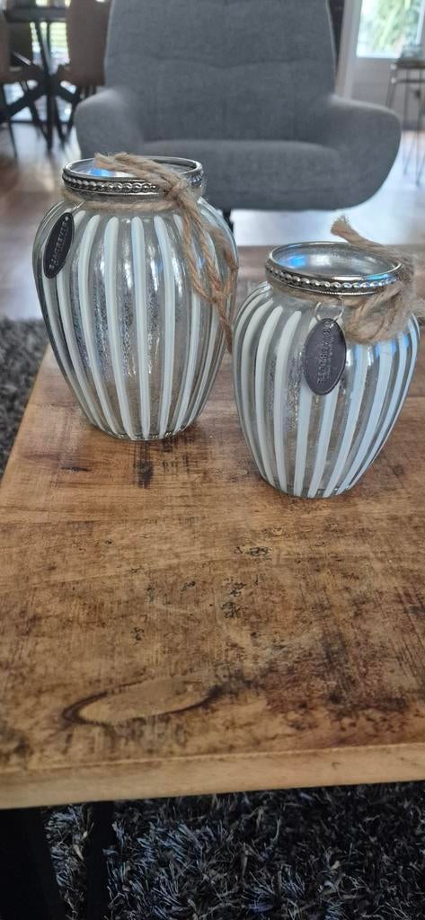 Riverdale vaasjes, Ophalen of Verzenden, Zo goed als nieuw, Overige materialen, Minder dan 25 cm