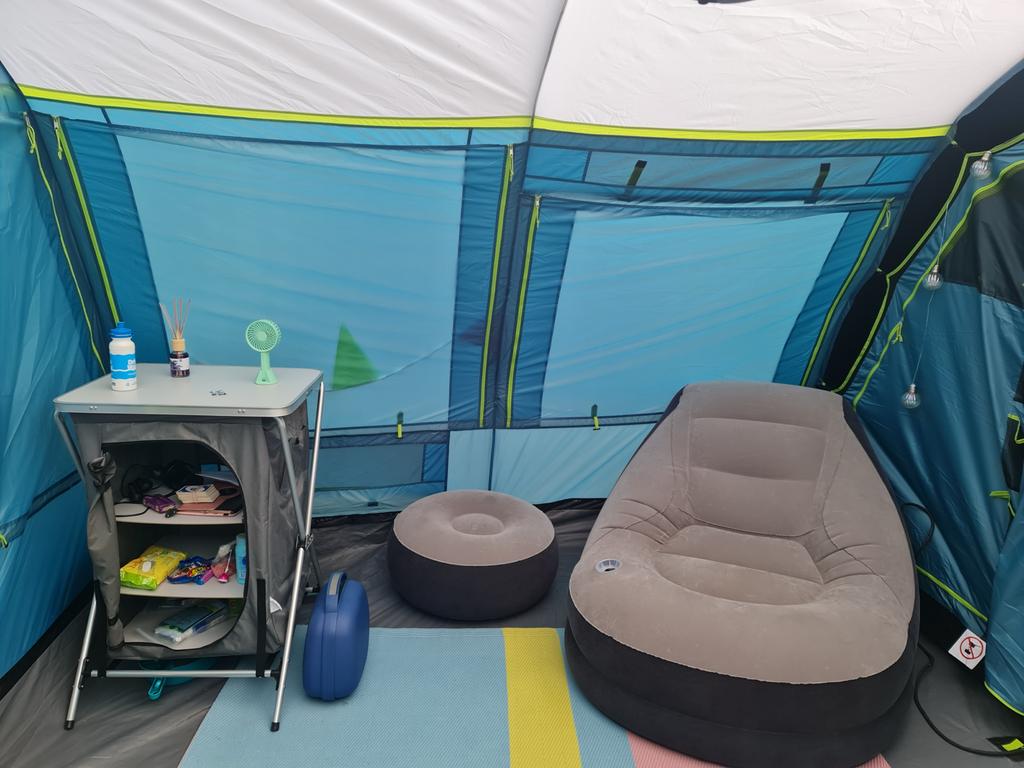 Coleman Valdes 6XL BlackOut Tent - Ruime Gezinstent, Ophalen of Verzenden, Zo goed als nieuw, Meer dan 6