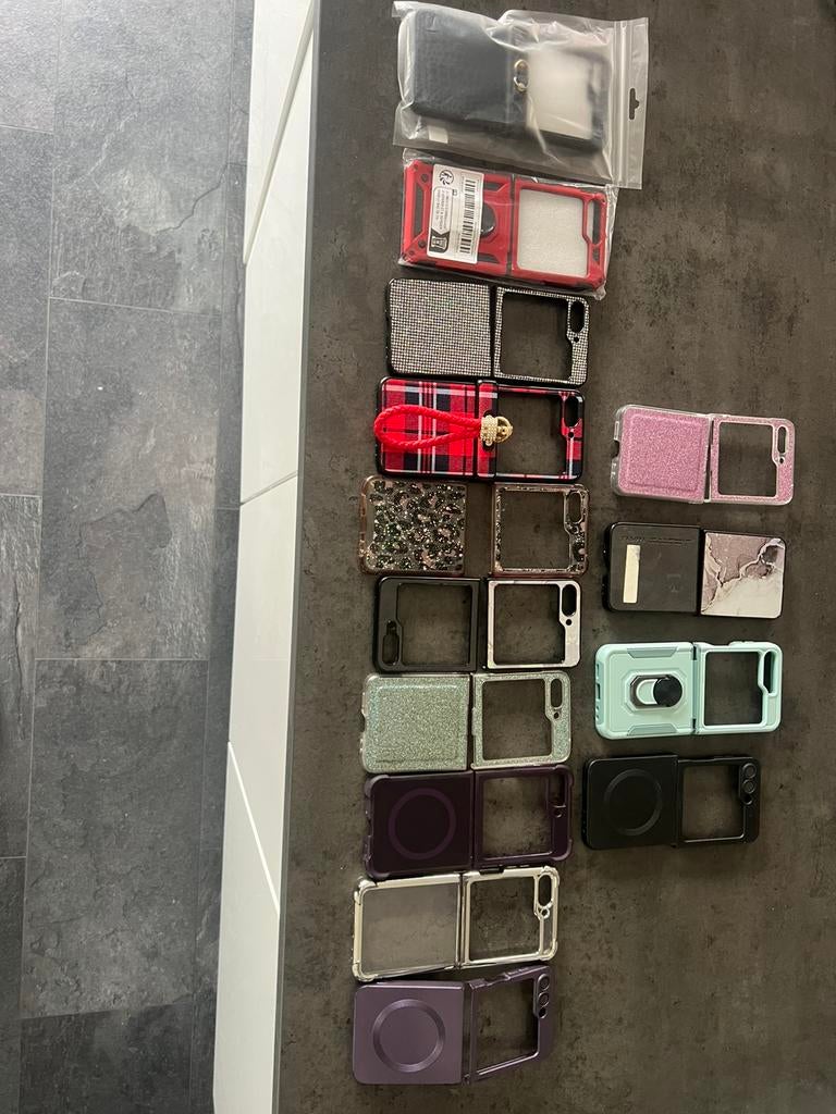 Samsung flip 5 hoesjes, Ophalen, Zo goed als nieuw