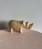 handgesneden neushoornbeeldje van speksteen, Ophalen of Verzenden, Dier