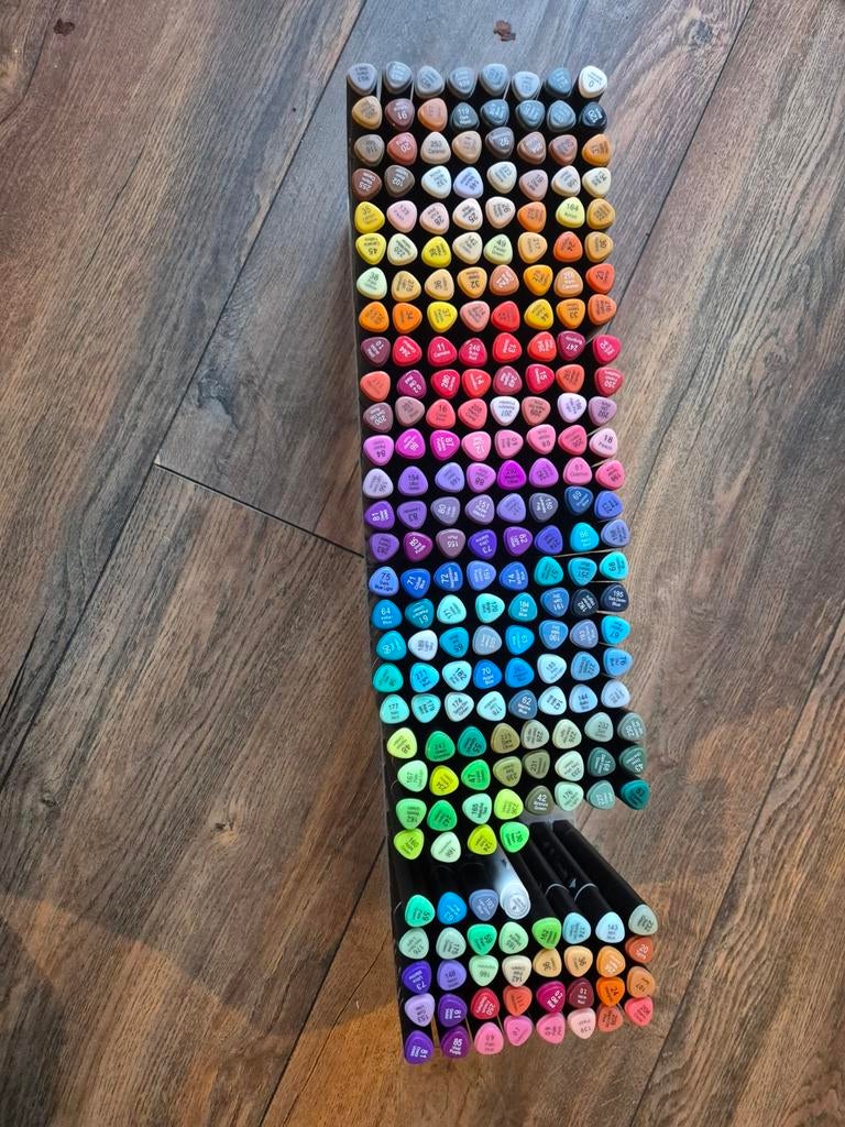 Decotime markers/alcohol markers, Hobby en Vrije tijd, Tekenen, Ophalen, Zo goed als nieuw, Potlood of Stift