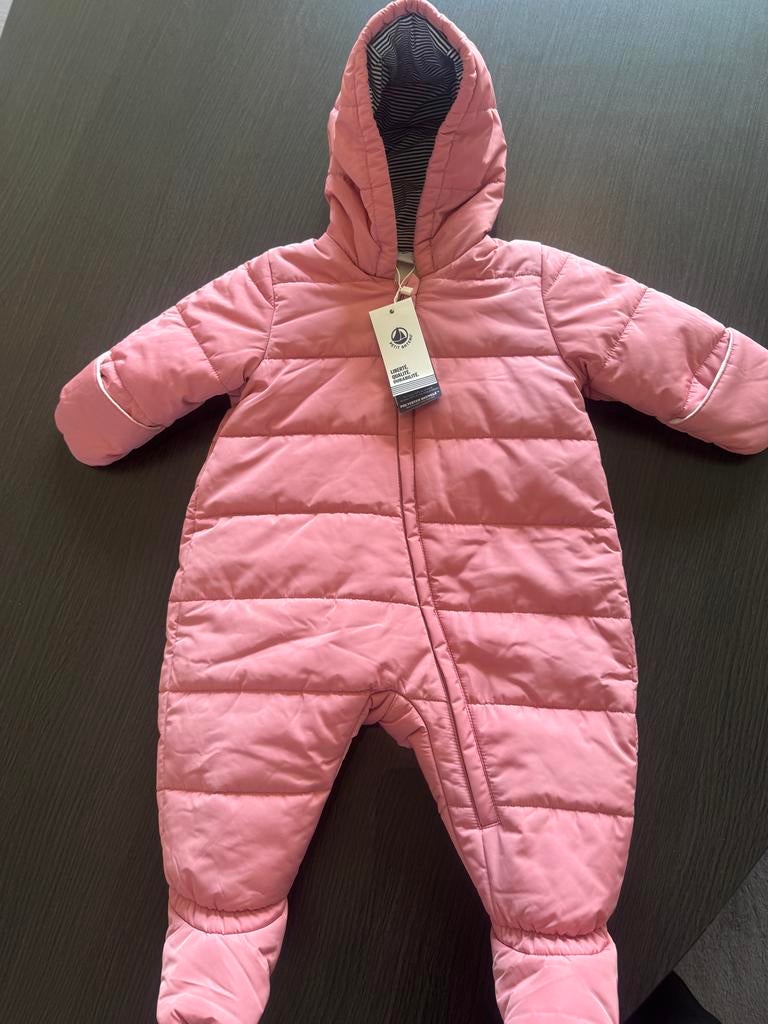 Baby ski pak rode Petit Bateau 6 maanden, Ophalen of Verzenden, Nieuw, Meisje