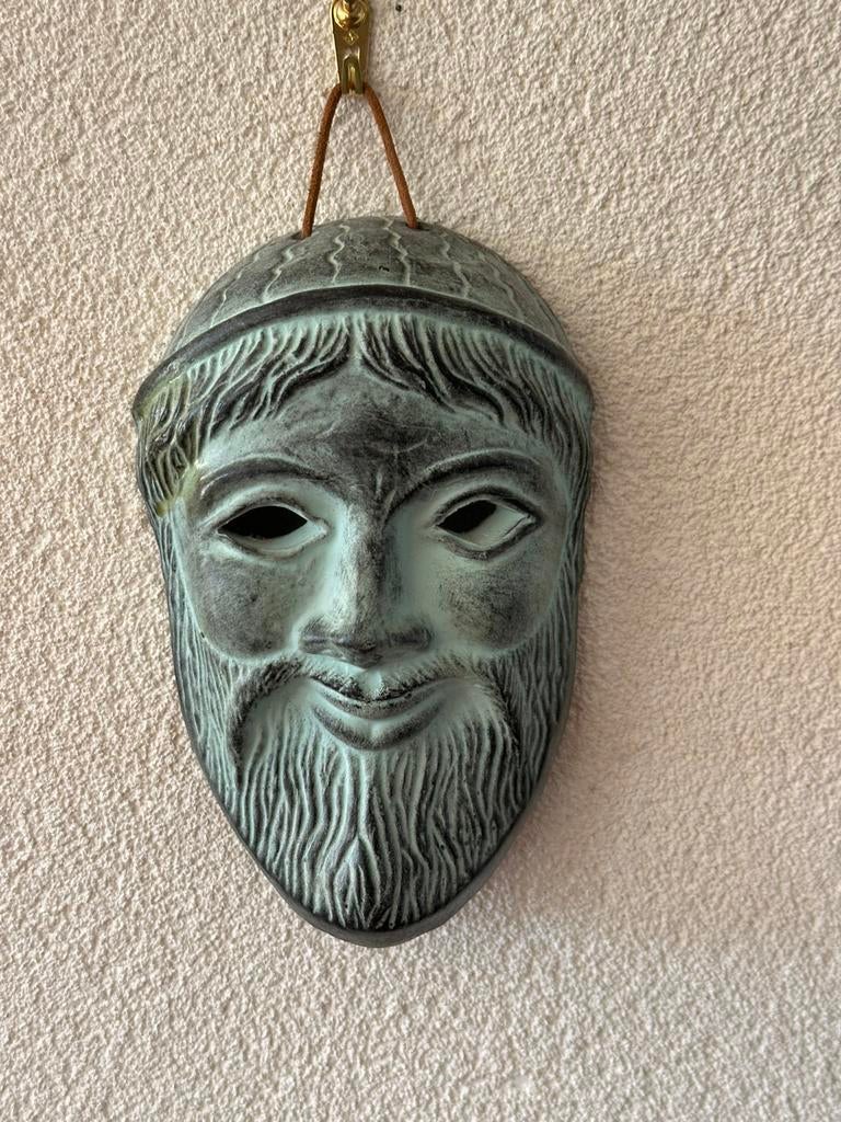 Grieks masker – keramiek, Ophalen of Verzenden