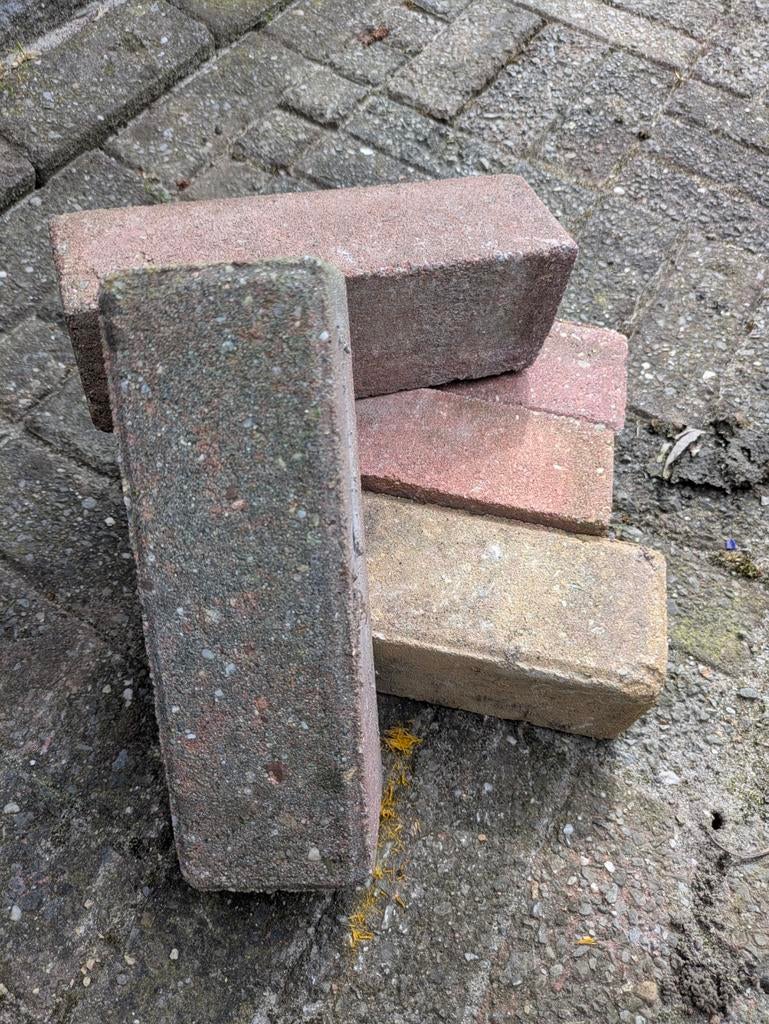 Gratis 50+  m2 rode klinkers voor tuin of oprit, Tuin en Terras, Tegels en Klinkers, Gebruikt, Klinkers, Ophalen of Verzenden