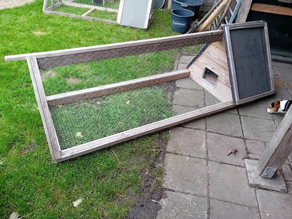 Te koop konijnenren/caviaren., Ophalen, Ren, Cavia, 110 cm of meer