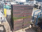 Rubberen tegels 9 cm dik, 100x50 cm - 28 stuks, Tuin en Terras, Tegels en Klinkers, Ophalen, Gebruikt, Overige typen, Rubber