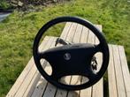 Leren airbag stuur Saab 9000 met contactslot en sleutels, Auto-onderdelen, Besturing, Ophalen, Gebruikt, Saab