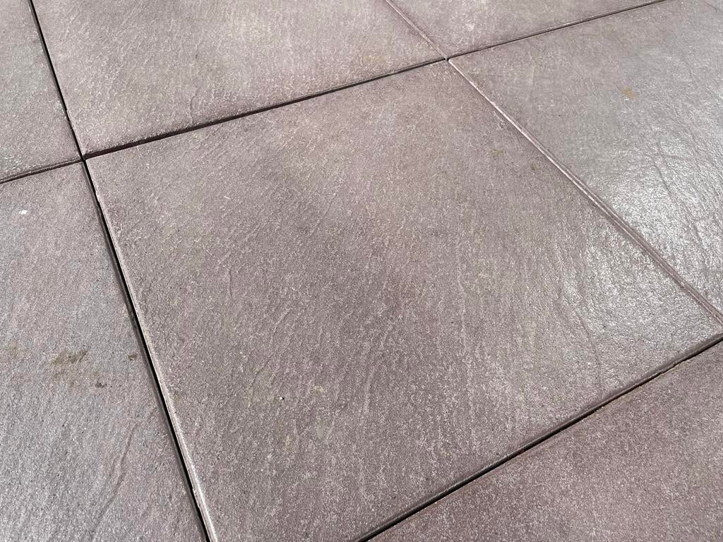 Terrastegels 60x60, 16m², Ophalen, Gebruikt, 10 m² of meer, Beton