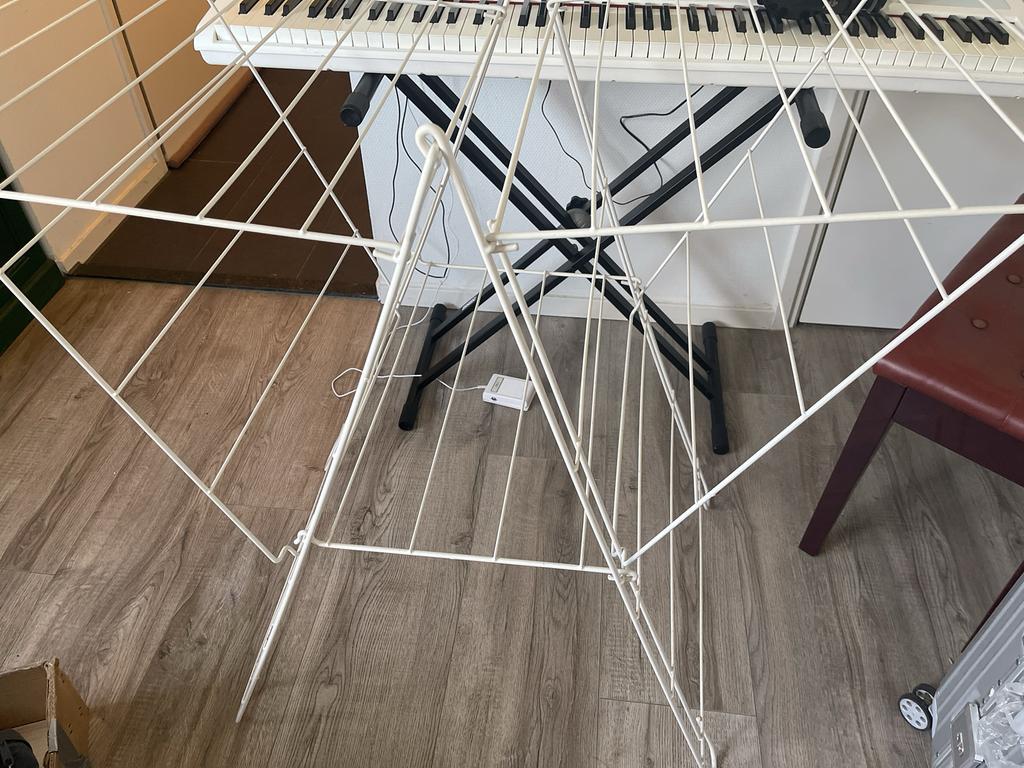 Wit droogrek / wasrek (torenmodel) - inklapbaar, Ophalen, Wasrek