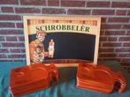 Schrobbeler serveerplankjes + krijtbord, Ophalen of Verzenden, Zo goed als nieuw