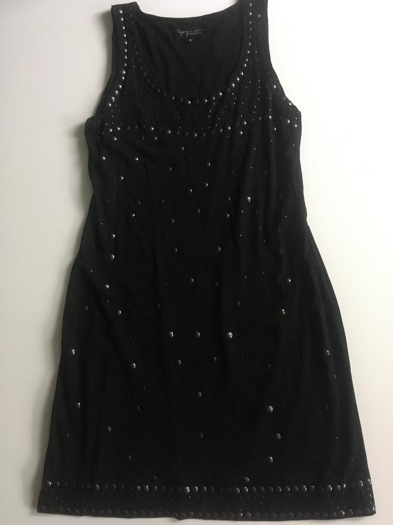 Jurk designer's choice by COMMA maat 38, Maat 38/40 (M), Zwart, Gedragen, Boven de knie