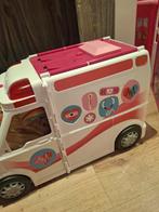 Barbie Ambulance Speelset - Inclusief Poppen en Accessoires, Ophalen, Zo goed als nieuw, Meisje