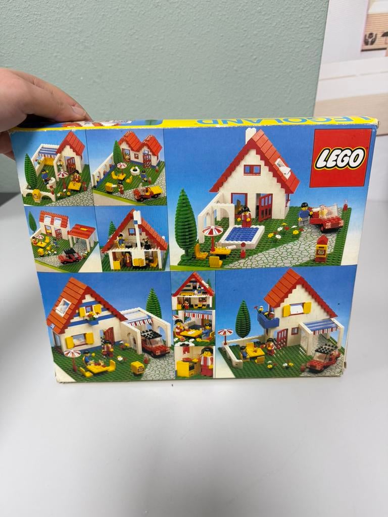LEGO 6374 Holiday Home Compleet met doos en boekje uit 1983, Kinderen en Baby's, Speelgoed | Duplo en Lego, Lego, Ophalen of Verzenden