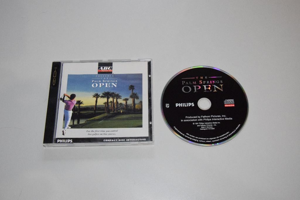 Philips CDi / CD-i : The Palm Springs Open, Spelcomputers en Games, Gebruikt, 1 speler, Ophalen of Verzenden, Vanaf 3 jaar