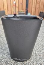 Lechuza Deltini 14 (Antraciet metallic) - Plantenbak, Kunststof, Gebruikt, Minder dan 30 cm, Minder dan 60 cm