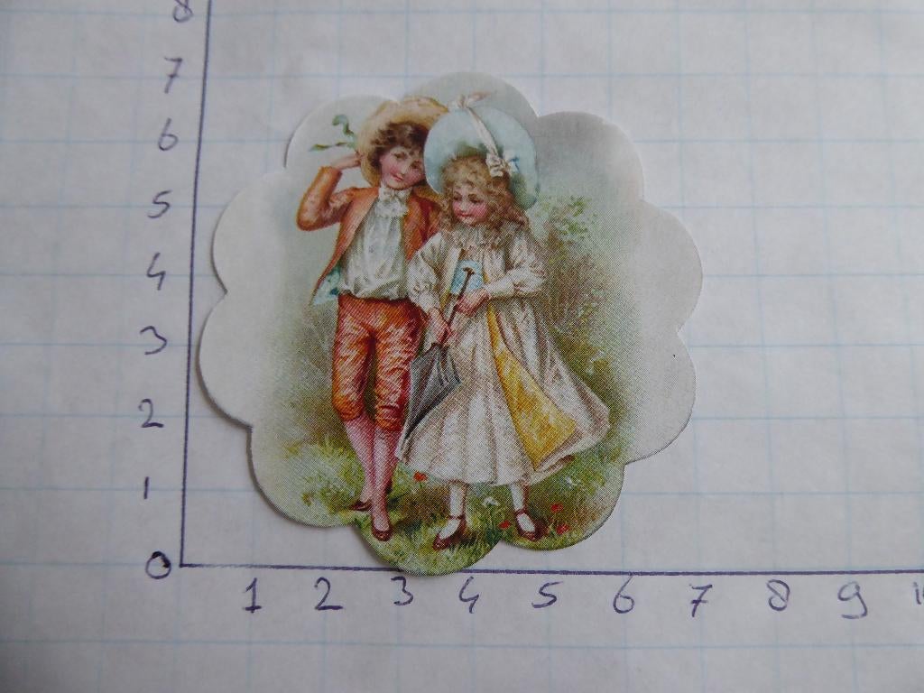 nr. 1590 - uitgeknipt 3d plaatje, Ophalen of Verzenden, Nieuw, Overige thema's, Knipvel