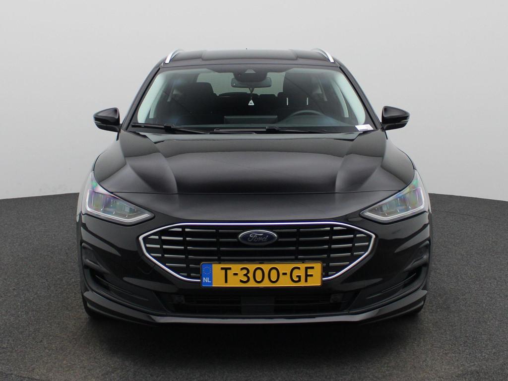 Ford Focus Wagon 1.0 EcoBoost Hybrid Titanium X | Automaat |, Auto's, Gebruikt, Euro 6, Zwart, Origineel Nederlands