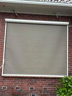 Screen zonwering grijs/antraciet, Doe-het-zelf en Verbouw, Rolluiken, Ophalen, Zo goed als nieuw, 200 cm of meer, Grijs