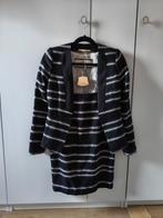 Zwart-wit gestreepte mantelpak (maat 34) by Malene Birger, Zwart, Ophalen of Verzenden, Zo goed als nieuw, By Malene Birger