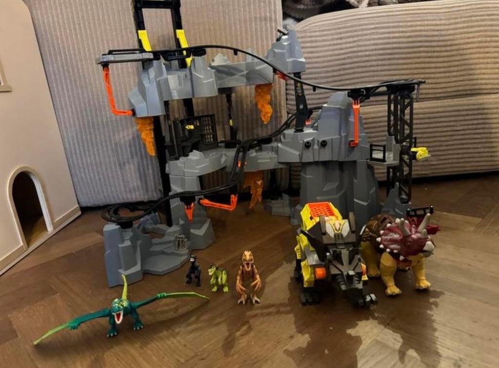 Playmobil Dino Rise sets (4x) - Zo goed als nieuw!, Ophalen of Verzenden, Zo goed als nieuw, Complete set