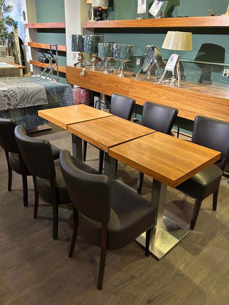 Stoelen en tafels van Satelliet te koop, Ophalen of Verzenden, Gebruikt