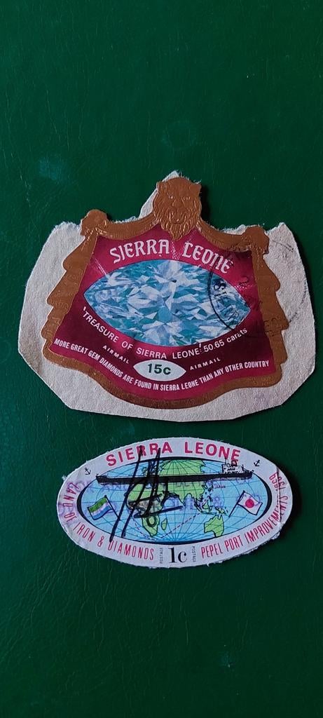 Sierra Leone, Ophalen of Verzenden, Overige landen, Gestempeld