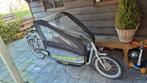 Bakfiets Cabby Gazelle met autostoelhouder, Fietsen en Brommers, Ophalen, Gebruikt, Huif, 3 kinderen