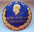 M.A.N. embleem - Plaquette 500.000 km, Ophalen of Verzenden, Zo goed als nieuw, Motoren
