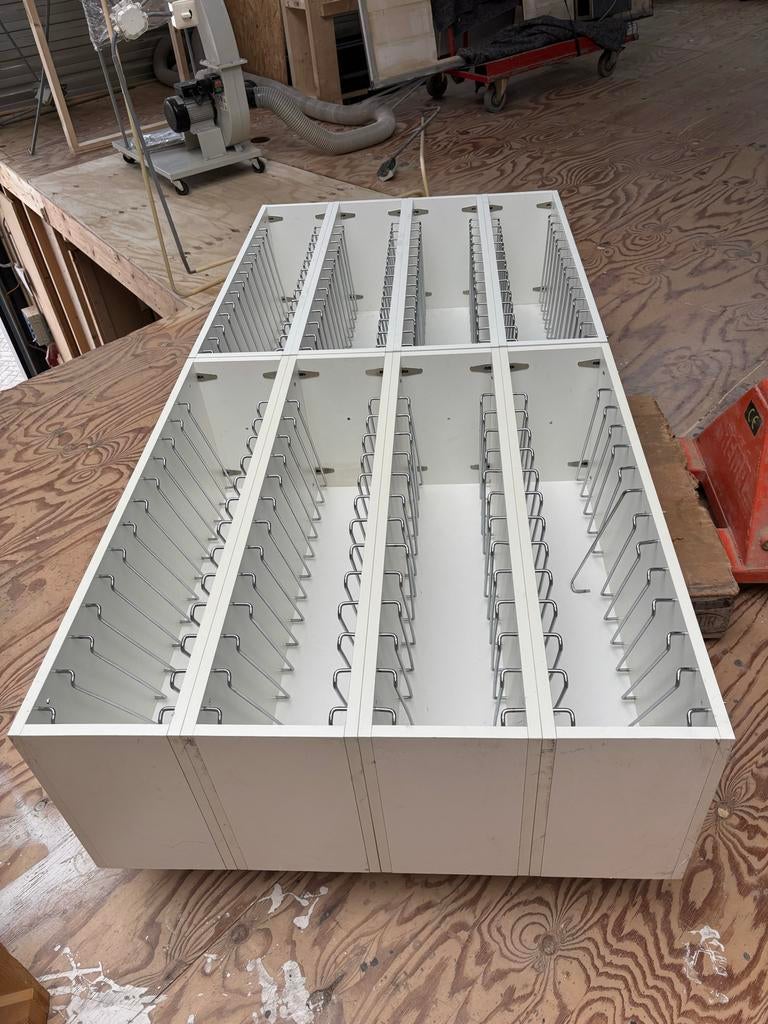 Stalenkast - Opbergsysteem voor platen/panelen, Huis en Inrichting, Kasten | Overige, Gebruikt, Ophalen