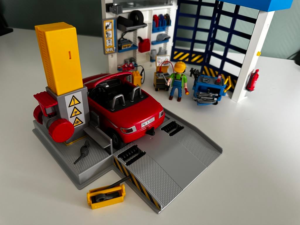 Playmobil garage 70202, Ophalen, Zo goed als nieuw