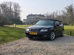 Saab 9-3 1.8 T 110KW Cabrio AUT 2007 Zwart, Auto's, 1998 cc, Beige, Cabriolet, 4 stoelen