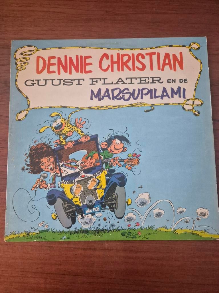 Dennie Christian Guust Flater en de Marsupilami vinyl, Cd's en Dvd's, Ophalen of Verzenden