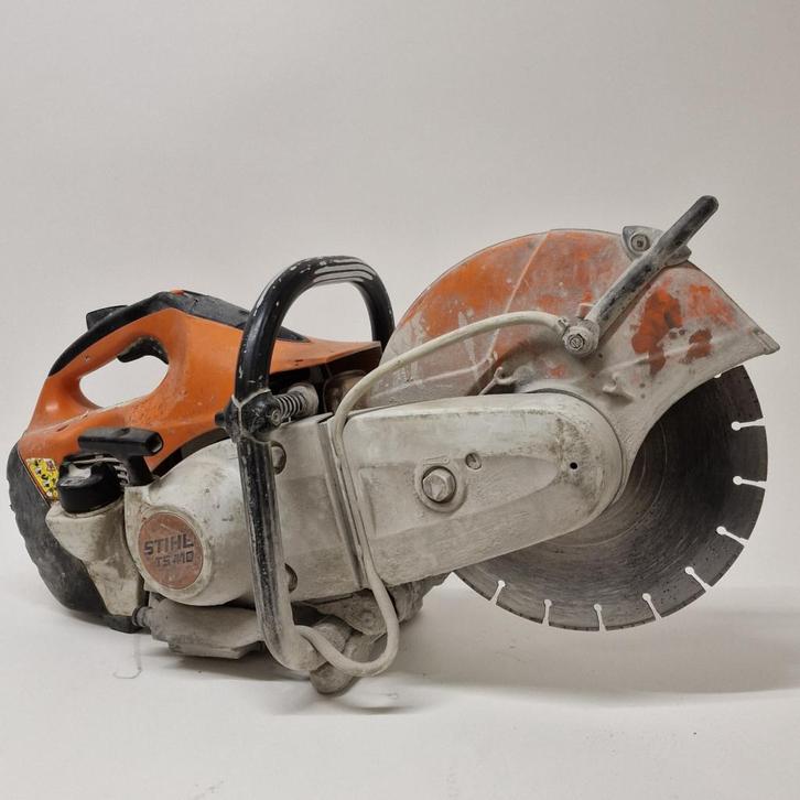 Stihl TS410 Bandenzaag Benzine 300mm | Incl Garantie, Doe-het-zelf en Verbouw, Gereedschap | Zaagmachines, Zo goed als nieuw