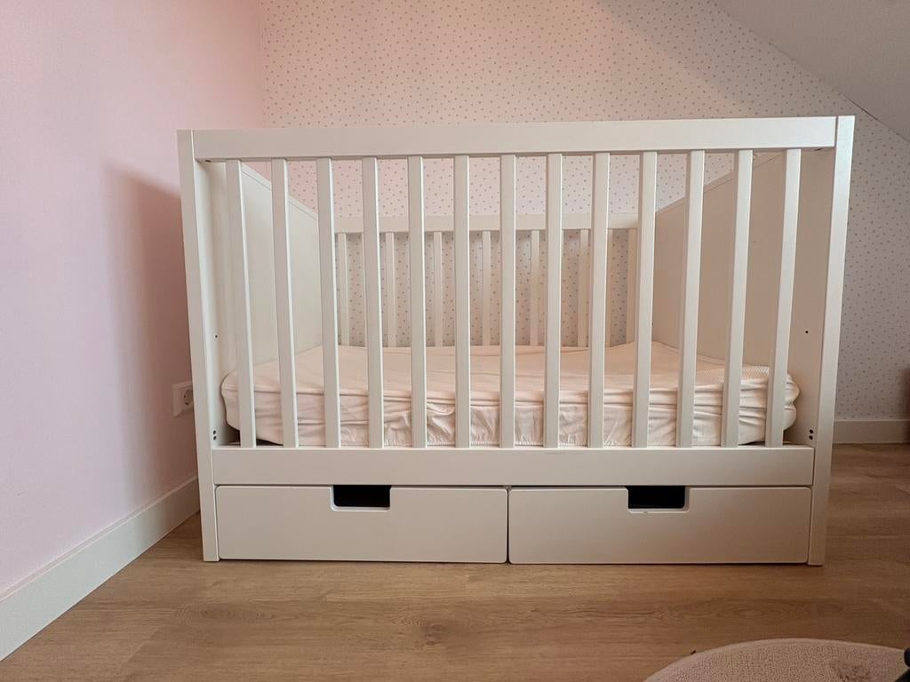 Stuva Ledikant IKEA, Kinderen en Baby's, Kinderkamer | Complete kinderkamers, Zo goed als nieuw, Ophalen