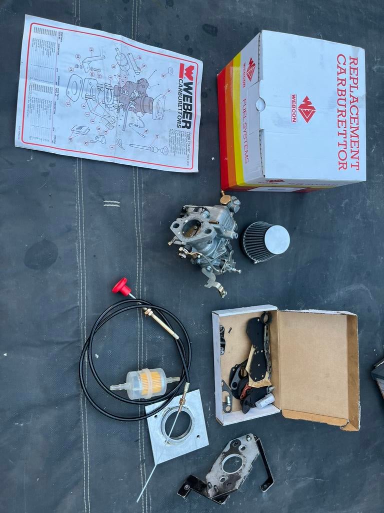 Weber 34 ICH garageopruiming volvo landrover ford vw, Ophalen of Verzenden, Volvo