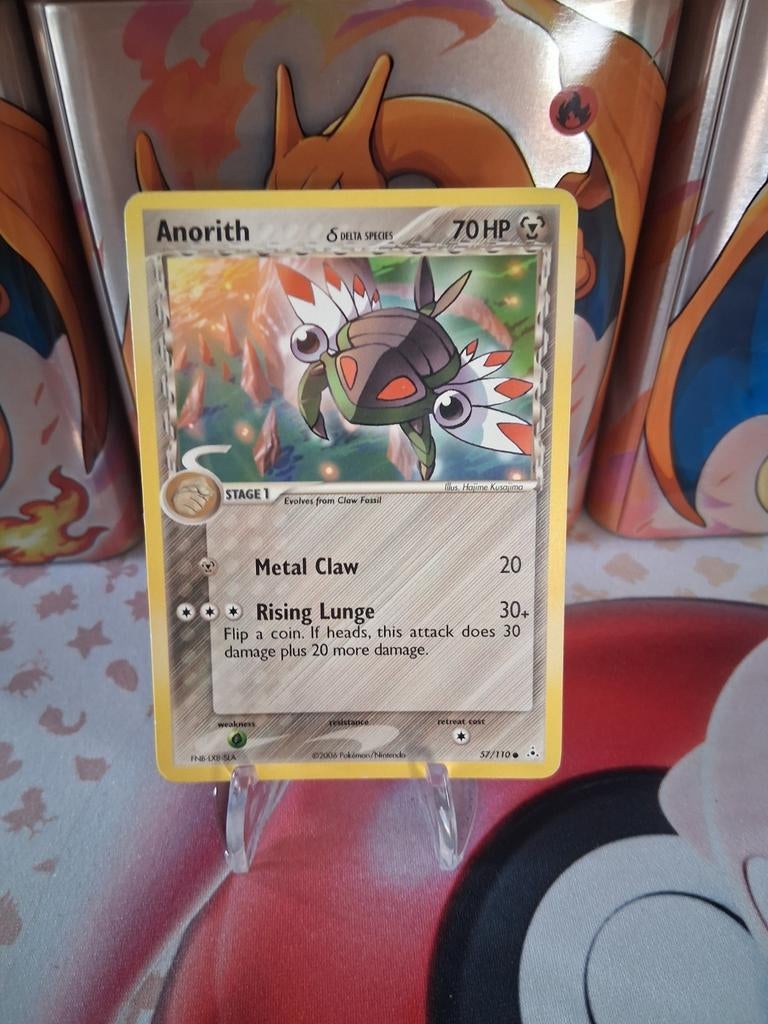 Anorith Delta Species Pokémon kaart, Ophalen of Verzenden, Zo goed als nieuw