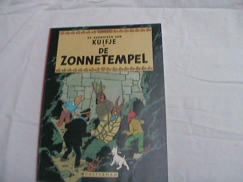 kuifje en de zonne tempel uit 1977 casterman, Eén stripboek, Ophalen of Verzenden, Gelezen