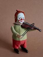 Schuco dansfiguur clown met viool, Antiek en Kunst, Ophalen of Verzenden