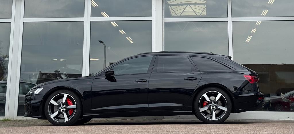 Audi A6 AVANT 3.0 V6 55 TFSI quattro S-Line Pano Matrix, Auto's, Audi, Automaat, Gebruikt, 2995 cc, Leder en Stof