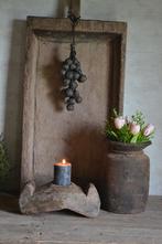 Oude authentieke poer / kandelaar, Ophalen of Verzenden, Gebruikt