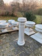 Grieks romeinse ronde betonnen zuil - 90 cm hoog 30 cm breed, Ophalen, Nieuw