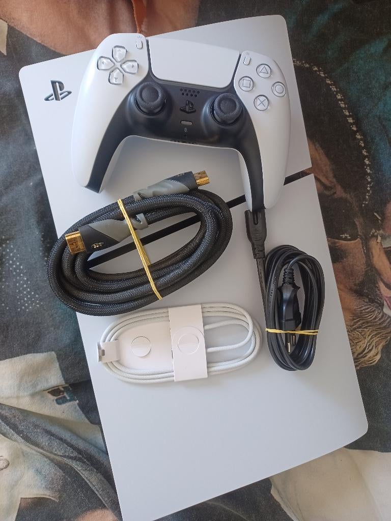 Playstation 5 slim digitaal, Ophalen of Verzenden, Zo goed als nieuw, Playstation 5 Digital