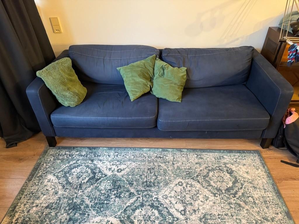GRATIS KARLSTAD bank IKEA op te halen 28 of 29 maart!, Ophalen, Gebruikt, Zweeds, Driepersoons