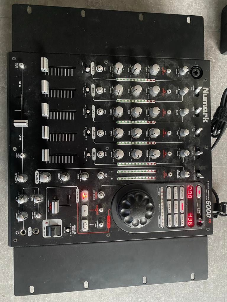 Mengpaneel Numark 5000 FX, Muziek en Instrumenten, Ophalen, Gebruikt, Minder dan 5 kanalen, Microfooningang