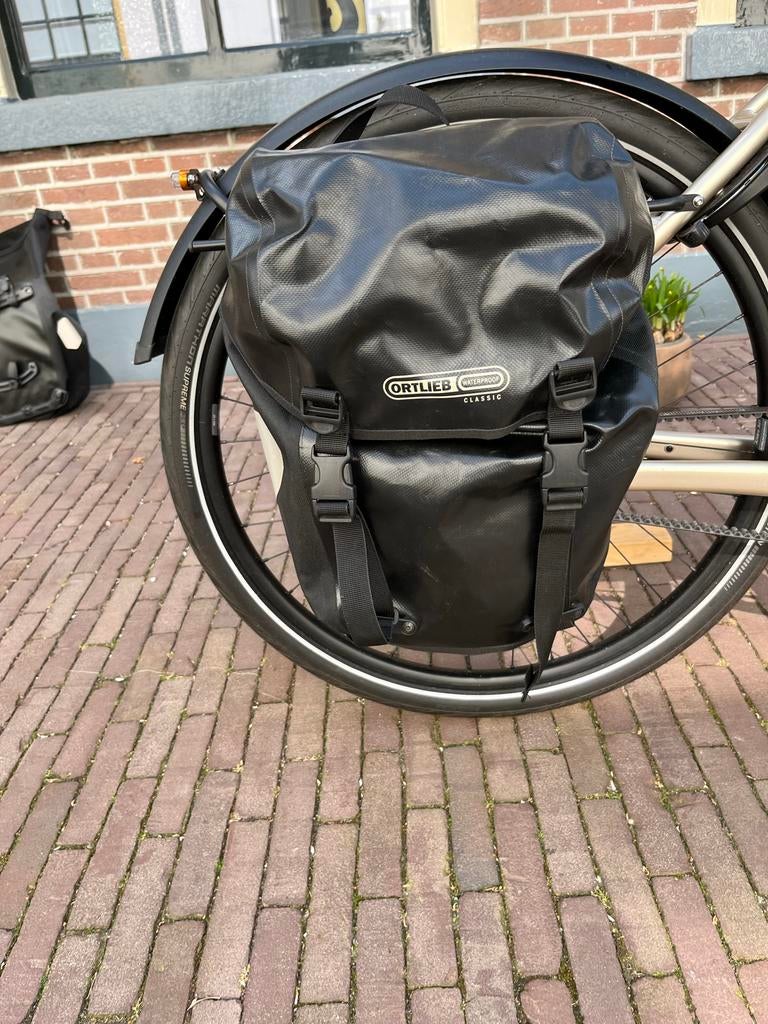 Twee Ortlieb Classic fietstassen, Fietsen en Brommers, Fietsaccessoires | Fietstassen, Ophalen of Verzenden, Gebruikt