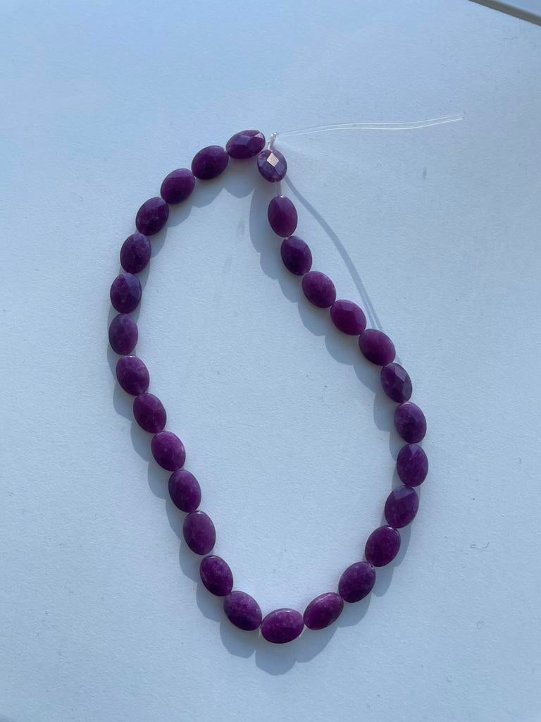 Amethist Ketting – 45 cm (gedragen lengte), Ophalen, Zo goed als nieuw, Paars, Overige materialen