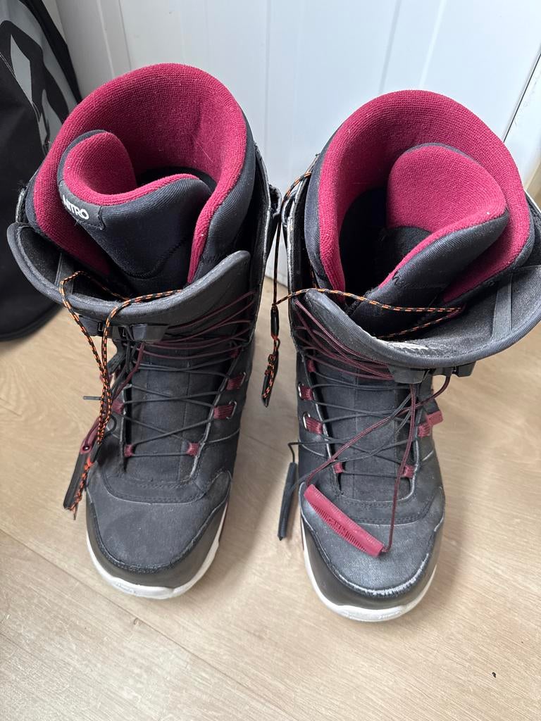 Snowboard schoenen maat 44 2/3, Sport en Fitness, Snowboarden, Ophalen of Verzenden, Gebruikt, Schoenen